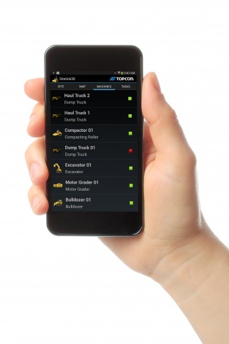 Topcon anuncia la app Sitelink3D para Android