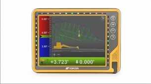 Topcon stellt neues 10-Zoll-Touchscreen-Display für die Baumaschinensteuerung vor