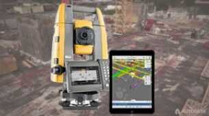 Software update : Verbeterde integratie van de GT total stations met Autodesk