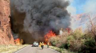 Fire under control